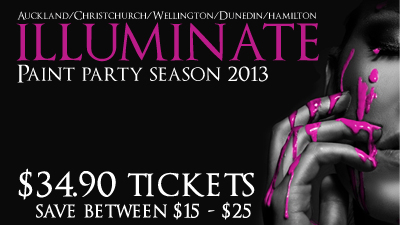 Get discounted tickets for the Illuminate Paint Party!