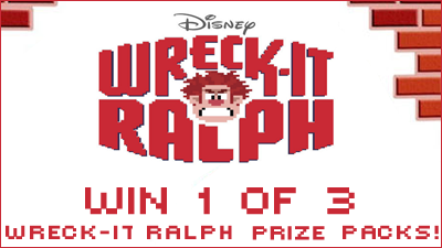 WIN a Wreck-It Ralph Prize Pack!