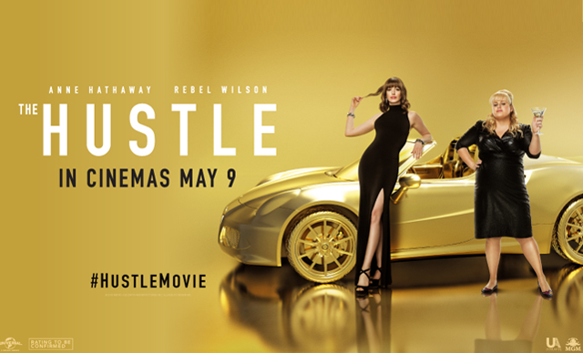 Image result for The Hustle poster"