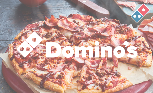 Students can save at Dominos Pizza with StudentCard Food + Drink